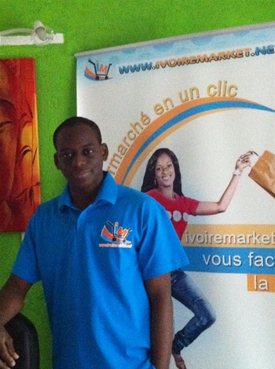 TIC/Philippe Marie Koffy, spécialiste en e-commerce: 